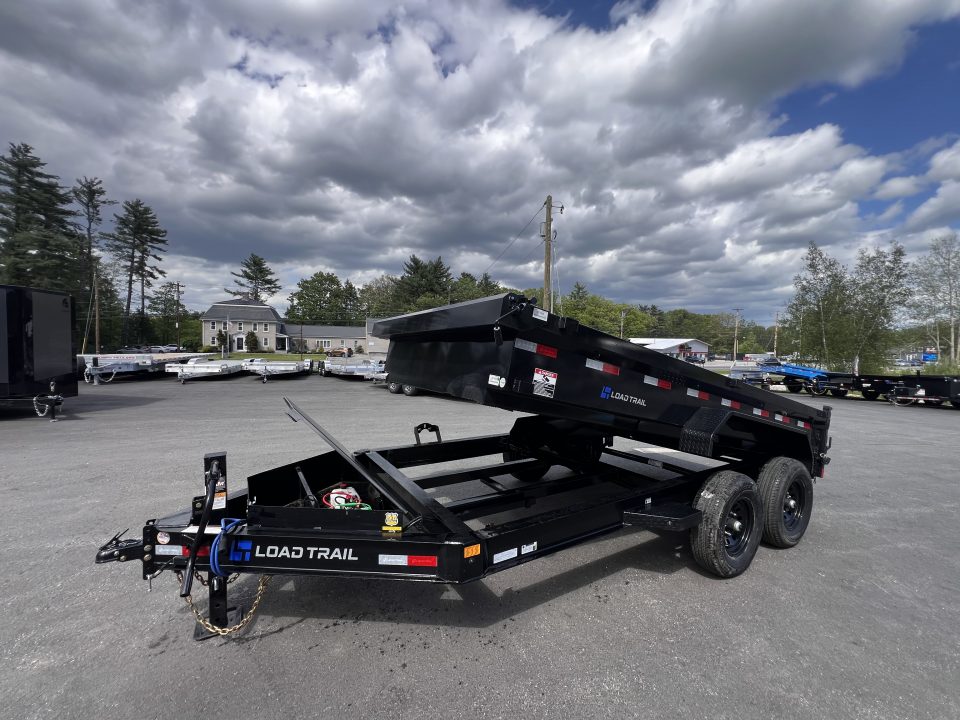 New 2026 LOAD TRAIL 7x14-DE Dump Trailer/ I BEAM Frame / Tarp kit & Ramps/ Spreader Gate- 14,000gvw