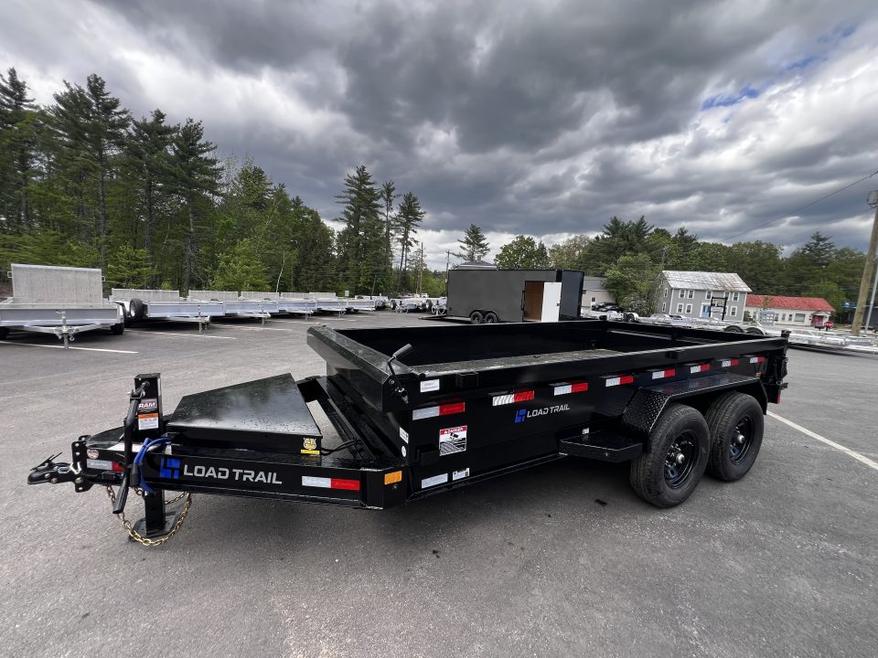 New 2026 LOAD TRAIL 7x14-DE Dump Trailer/ I BEAM Frame / Tarp kit & Ramps/ Spreader Gate- 14,000gvw