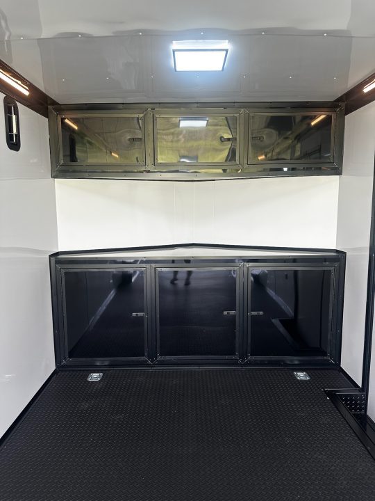 New 2026 Rock Solid Cargo 8.5x28 Race Trailer-Finished Interior-7'6" Interior-Triple 7000 TORSIONS -HD RAMP-AWNING -10" BOGEY WHEELS