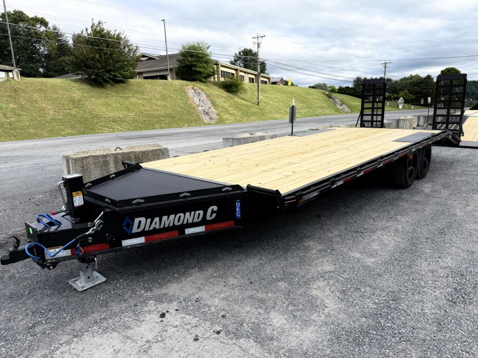 New 2026 Diamond C DEC208 DECK OVER TRAILER 24” EXTRA WIDE RAMPS *** ABS BRAKES***