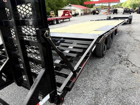 New 2026 Diamond C DEC208 DECK OVER TRAILER 24” EXTRA WIDE RAMPS *** ABS BRAKES***