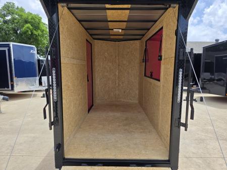 New 2026 New 5x10 SA Screwless Vending Enclosed Trailer | Blackout | Spoiler Package | .08 Polycor | Dexter Axle | 1116