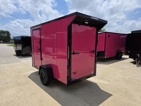 New 2026 New 5x10 SA Screwless Vending Enclosed Trailer | Blackout | Spoiler Package | .08 Polycor | Dexter Axle | 1116