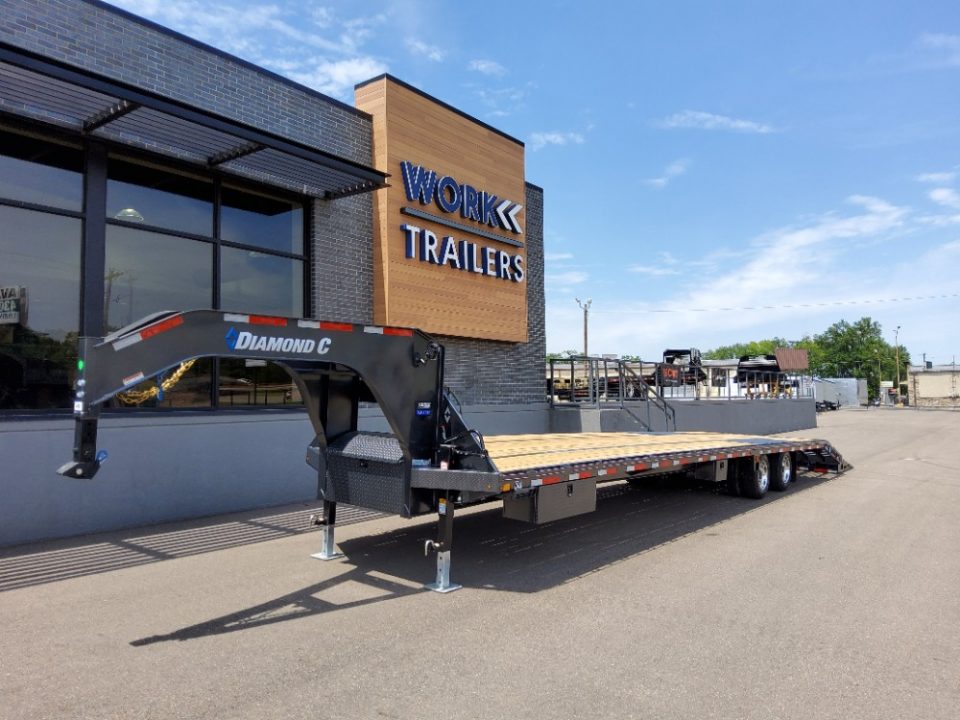 New 2026 Diamond C Trailers FMAX212MR Flatbed Trailer