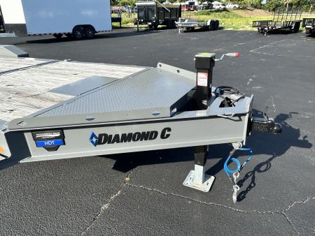 New 2025 Diamond C Trailers 22X80 HDT208 Equipment Trailer