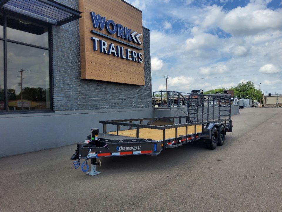 New 2026 Diamond C Trailers LPX207 Equipment Trailer