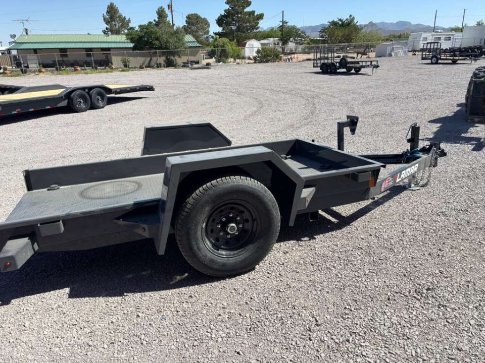 New 2026 Lamar Trailers 59" X 10' SCISSOR HAULER 7K Tilt Trailer