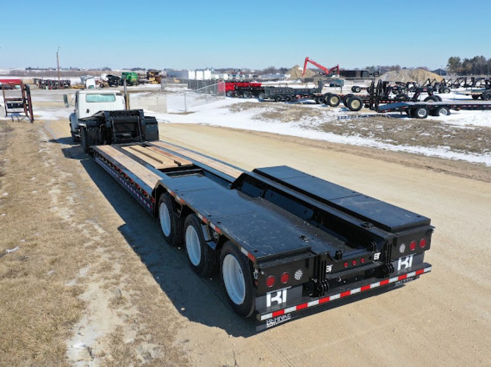 New 2027 Behnke BHDG110 Flatbed Trailer