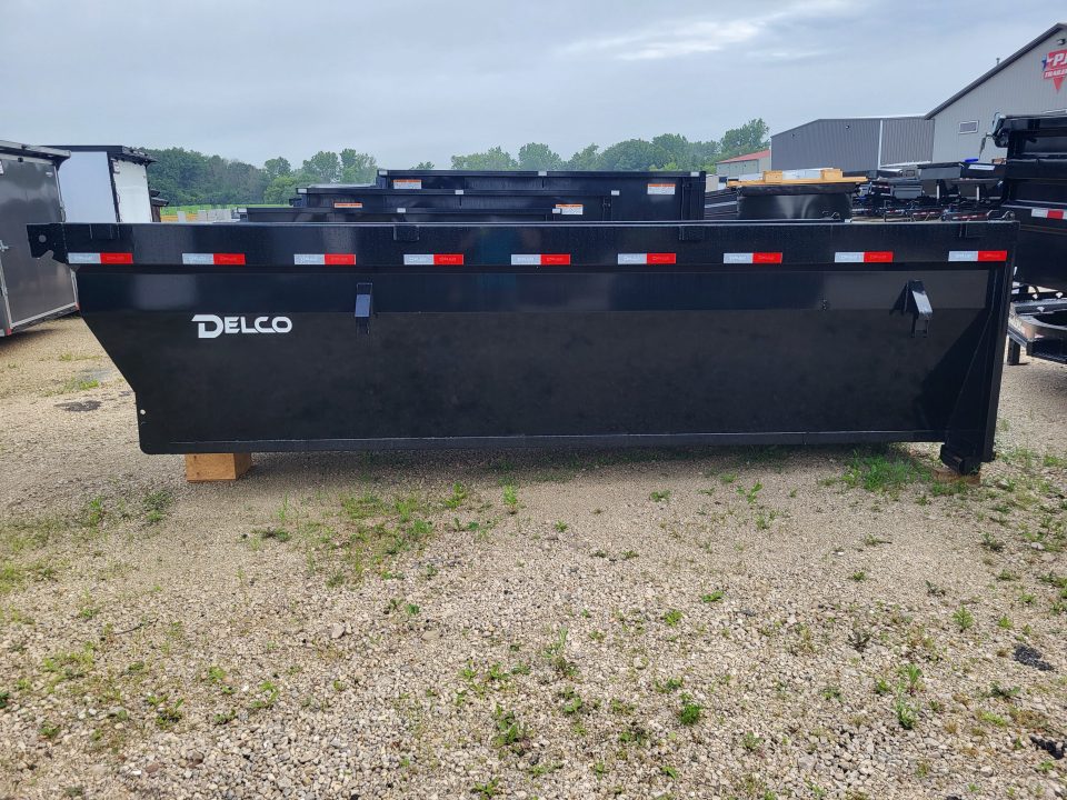 New 2026 Delco Trailers 83X16 ROLL OFF BIN