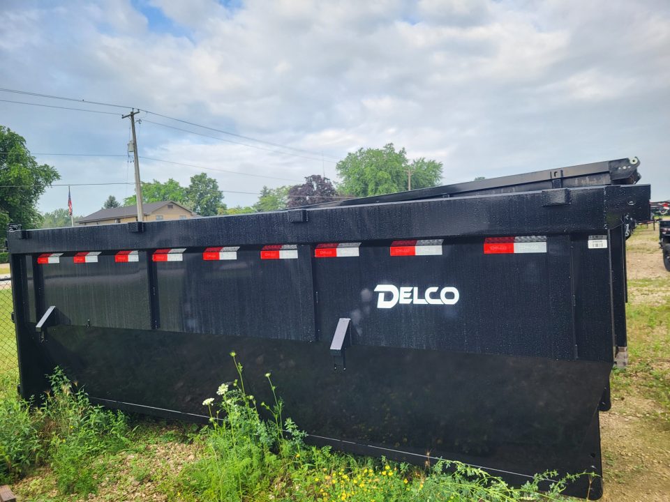 New 2026 Delco Trailers 83X16 ROLL OFF BIN