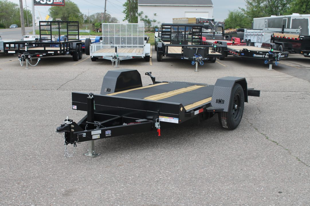 New 2026 BND Trailers S12 6X12 SCISSOR Equipment Trailer