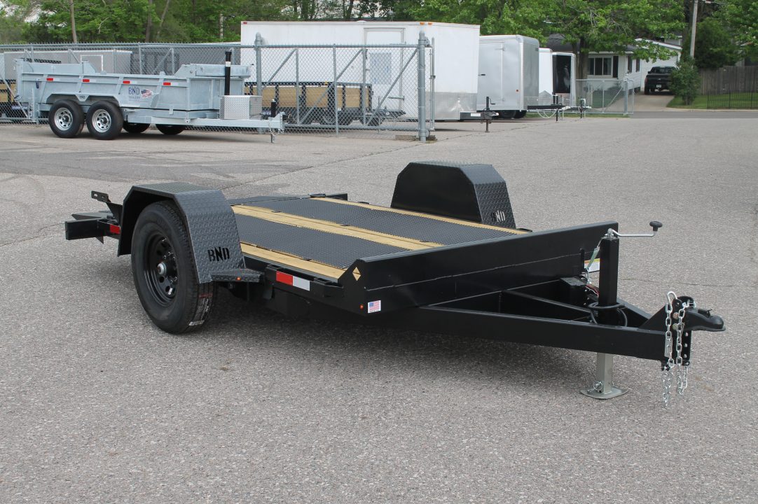 New 2026 BND Trailers S12 6X12 SCISSOR Equipment Trailer