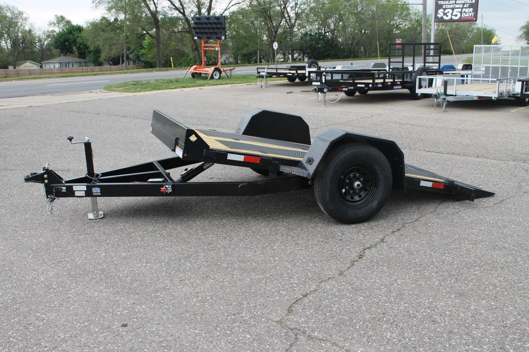 New 2026 BND Trailers S12 6X12 SCISSOR Equipment Trailer