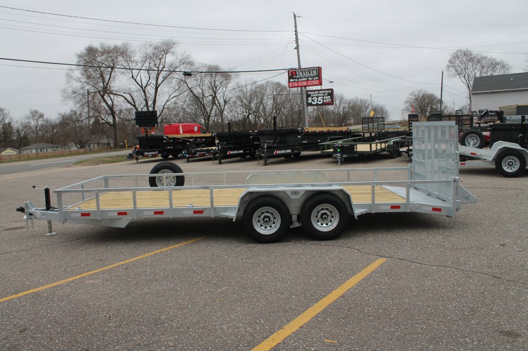 New 2026 BND Trailers GAL20 7X20 L Utility Trailer