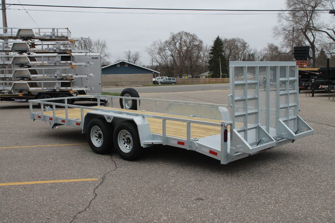 New 2026 BND Trailers GAL20 7X20 L Utility Trailer