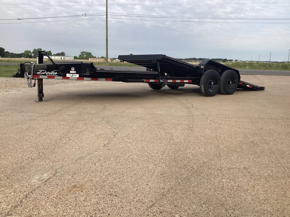 New 2025 Delta Trailers 27TB 84x16+6 (14K)Tilt Bed Equipment Trailer