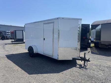 New 2026 Maximum Cargo Trailers 6X12 SA Cargo / Enclosed Trailer *WHITE