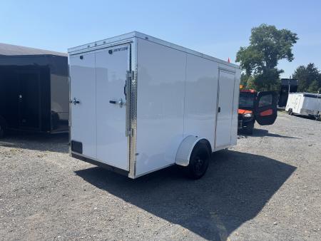 New 2026 Maximum Cargo Trailers 6X12 SA Cargo / Enclosed Trailer *WHITE