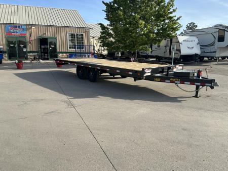 New 2026 Big Tex 14OT-22BK Flatbed Trailer