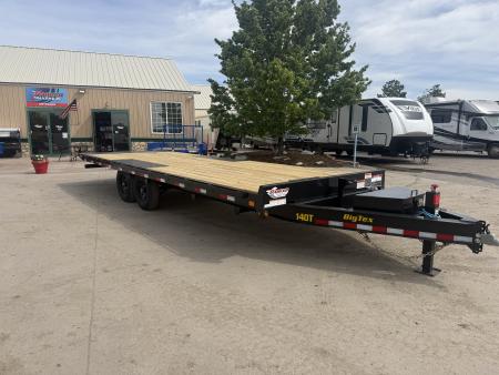 New 2026 Big Tex 14OT-24BK Flatbed Trailer