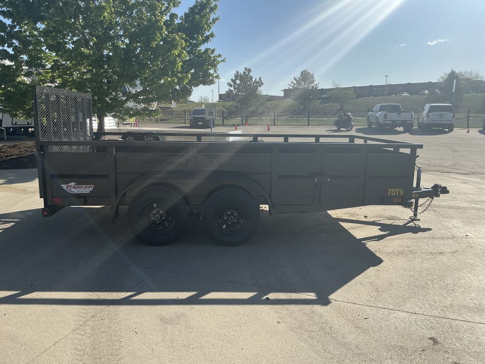 New 2026 Big Tex Trailers 70TV-14BK2B Utility Trailer