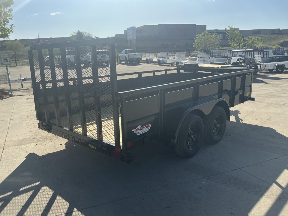 New 2026 Big Tex Trailers 70TV-14BK2B Utility Trailer