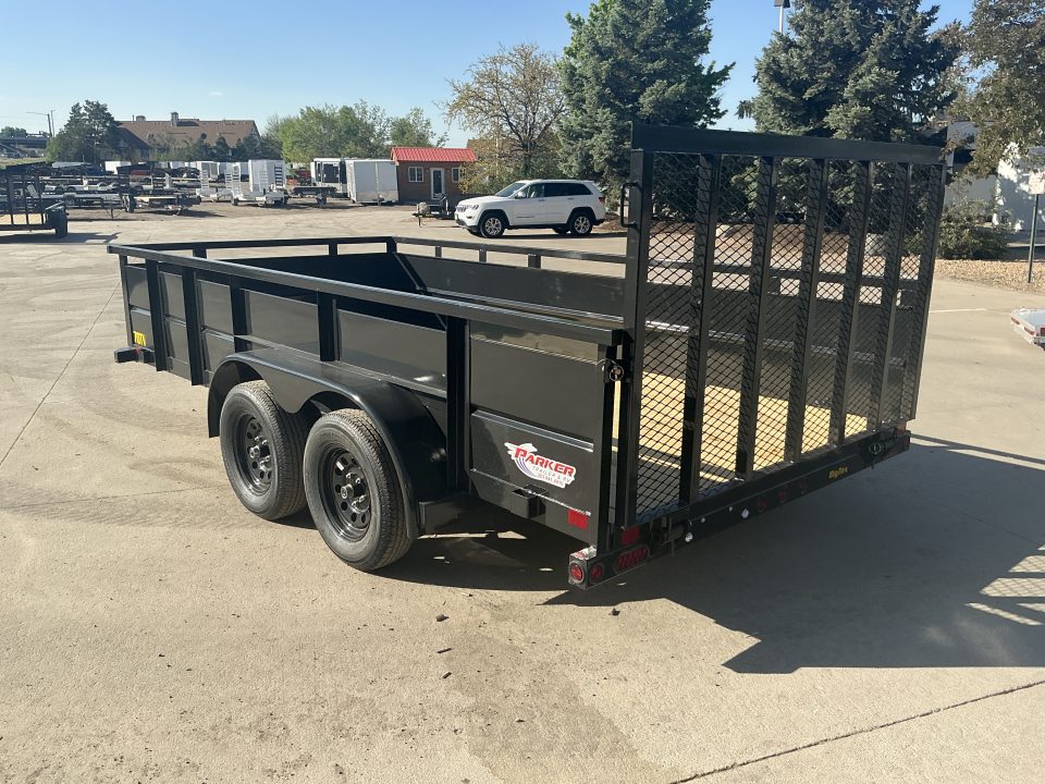 New 2026 Big Tex Trailers 70TV-14BK2B Utility Trailer