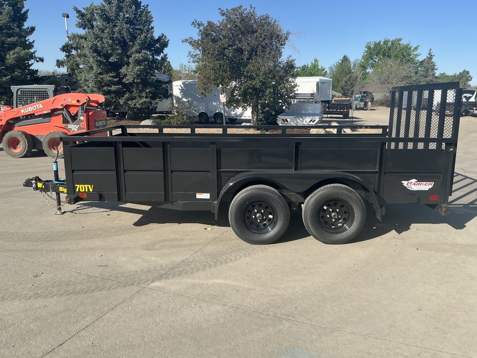 New 2026 Big Tex Trailers 70TV-14BK2B Utility Trailer
