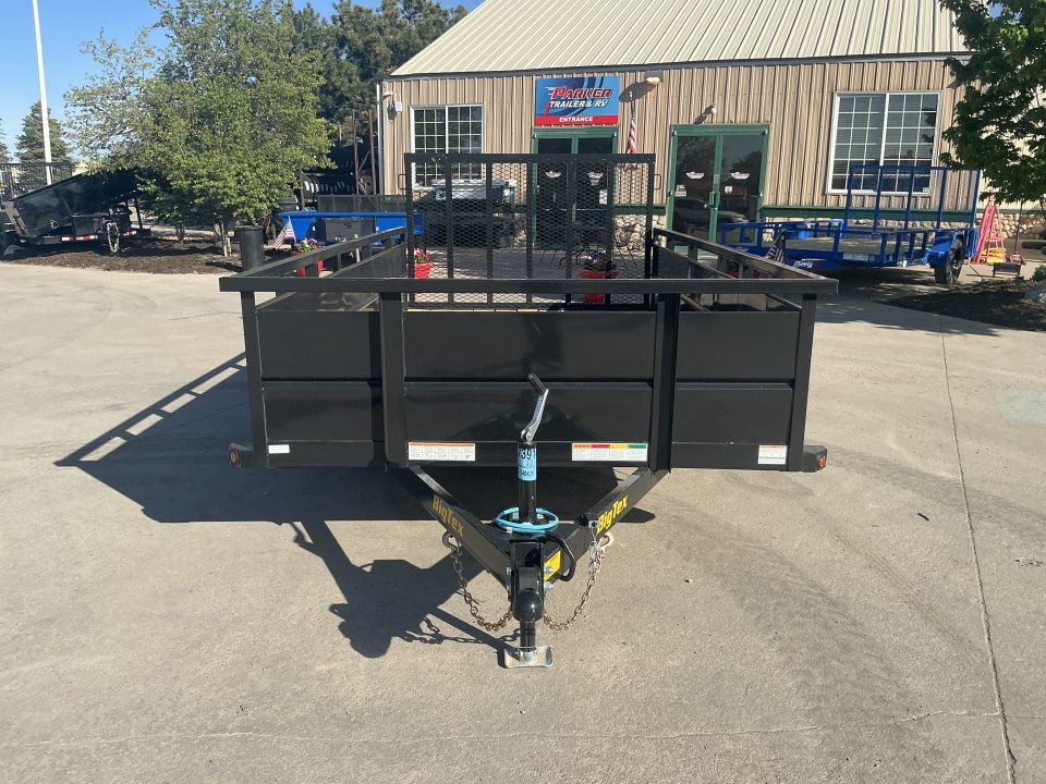 New 2026 Big Tex Trailers 70TV-14BK2B Utility Trailer