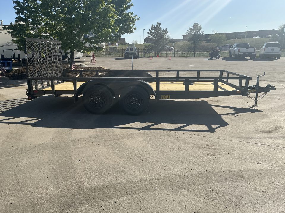 New 2027 Big Tex 70PI-16 Utility Trailer