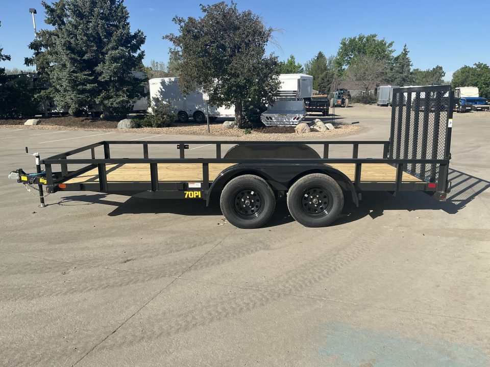 New 2027 Big Tex 70PI-16 Utility Trailer