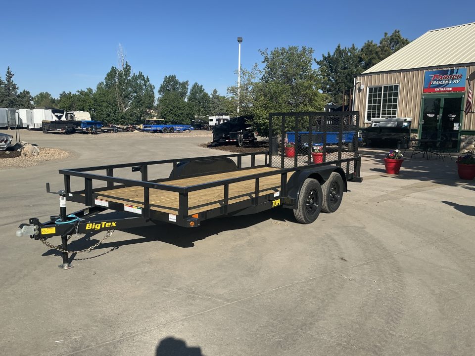 New 2027 Big Tex 70PI-16 Utility Trailer