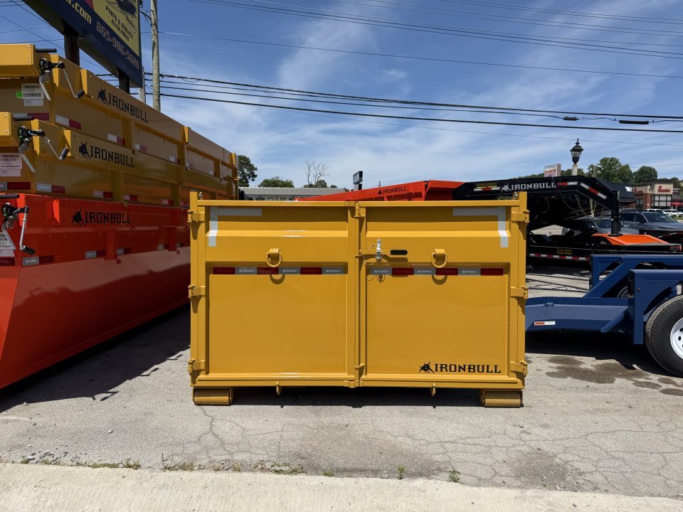 New 2026 Iron Bull RB 83X16 ROLL OFF BIN Dump Bodies