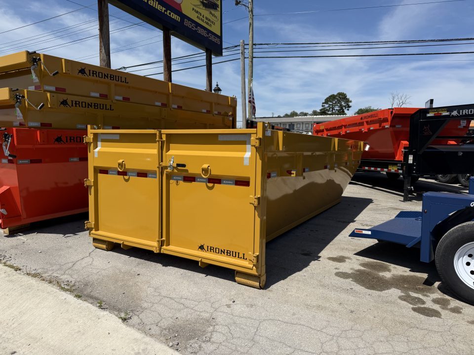 New 2026 Iron Bull RB 83X16 ROLL OFF BIN Dump Bodies