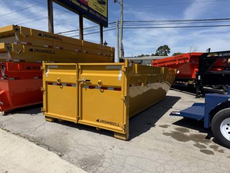 New 2026 Iron Bull RB 83X16 ROLL OFF BIN Dump Bodies