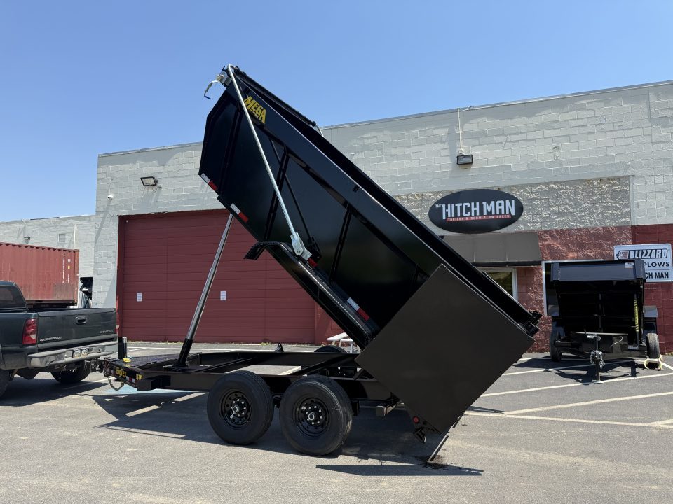 New 7 x 14 Big Tex Low Pro 14TD X-SERIES 4' High Sides Telescopic Dump Trailer 15.4K****7 Gauge Floor