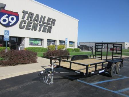 New 2026 Sure-Trac 7 x 14 ST-UTT8214-070 Utility Trailer 7K / Reinforced Ladder Gate