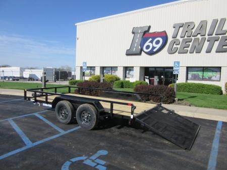 New 2026 Sure-Trac 7 x 14 ST-UTT8214-070 Utility Trailer 7K / Reinforced Ladder Gate