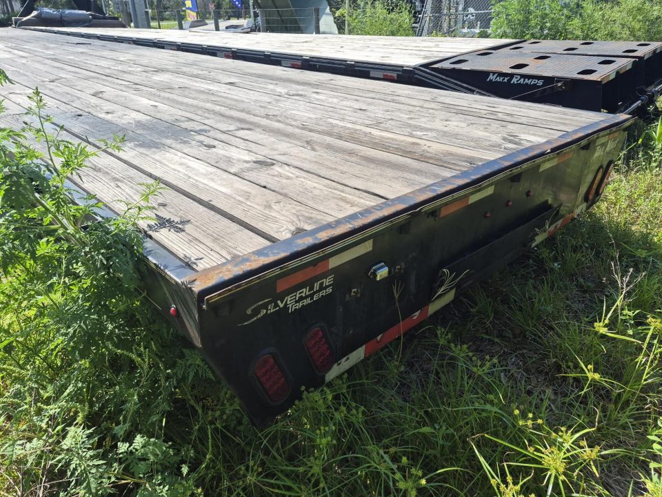 Used 2024 Trail Maxx 40 Ft. Gooseneck with 7K GVWR Equipment Trailer
