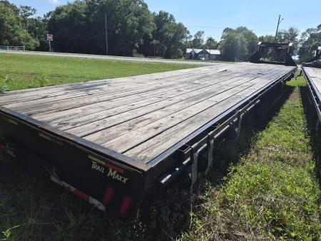 Used 2024 Trail Maxx 40 Ft. Gooseneck with 7K GVWR Equipment Trailer