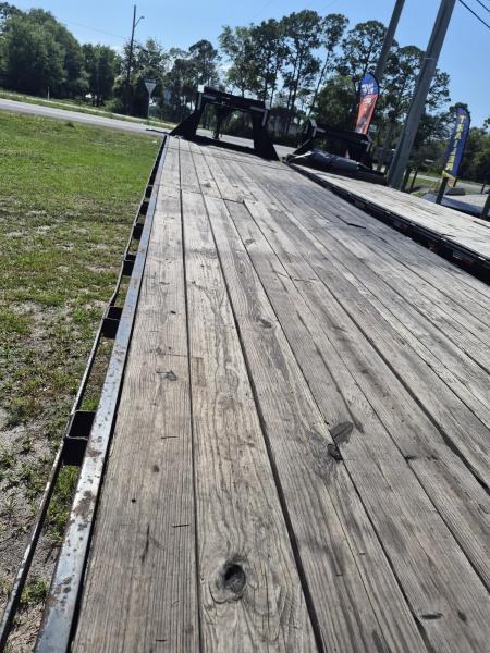 Used 2024 Trail Maxx 40 Ft. Gooseneck with 7K GVWR Equipment Trailer