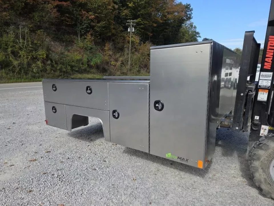 New Martin Truck Bodies Aluminum HFSB Service Body DRW 84" CA Cab and Chassis Tall Front Compartment SMOOTH APPEARANCE