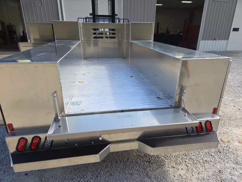 New Martin Truck Bodies Aluminum HFSB Service Body DRW 84" CA Cab and Chassis Tall Front Compartment SMOOTH APPEARANCE