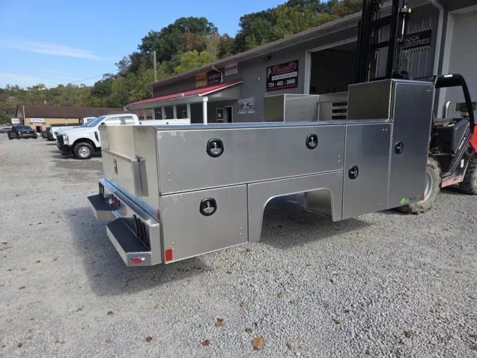 New Martin Truck Bodies Aluminum HFSB Service Body DRW 84" CA Cab and Chassis Tall Front Compartment SMOOTH APPEARANCE
