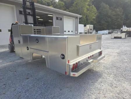 New Martin Truck Bodies Aluminum HFSB Service Body DRW 84" CA Cab and Chassis Tall Front Compartment SMOOTH APPEARANCE
