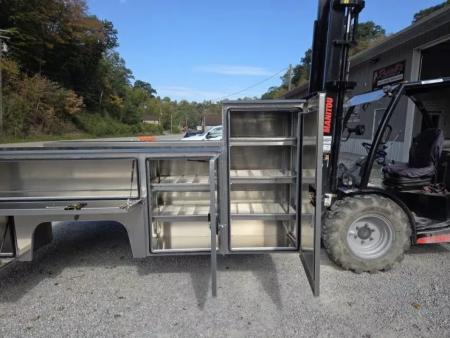 New Martin Truck Bodies Aluminum HFSB Service Body DRW 84" CA Cab and Chassis Tall Front Compartment SMOOTH APPEARANCE