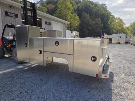 New Martin Truck Bodies Aluminum HFSB Service Body DRW 84" CA Cab and Chassis Tall Front Compartment SMOOTH APPEARANCE