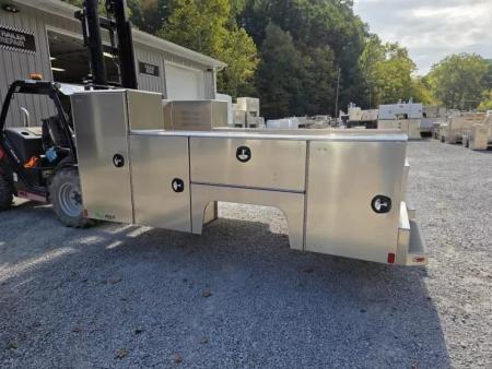 New Martin Truck Bodies Aluminum HFSB Service Body DRW 84" CA Cab and Chassis Tall Front Compartment SMOOTH APPEARANCE
