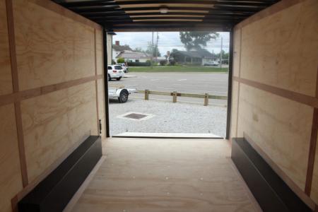New 2026 United UXT Commercial Grade Cargo Trailer - 8.5 'x 18' - 7' Interior Height - Rear Ramp Door - Extended Tongue - 9900# GVW