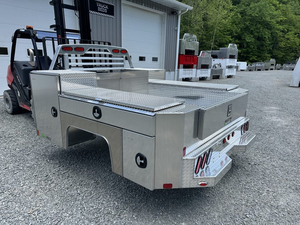 New 2026 Martin Truck Bodies Aluminum Gooseneck Service Body DRW 8' Diamond Tread Gooseneck Bodies